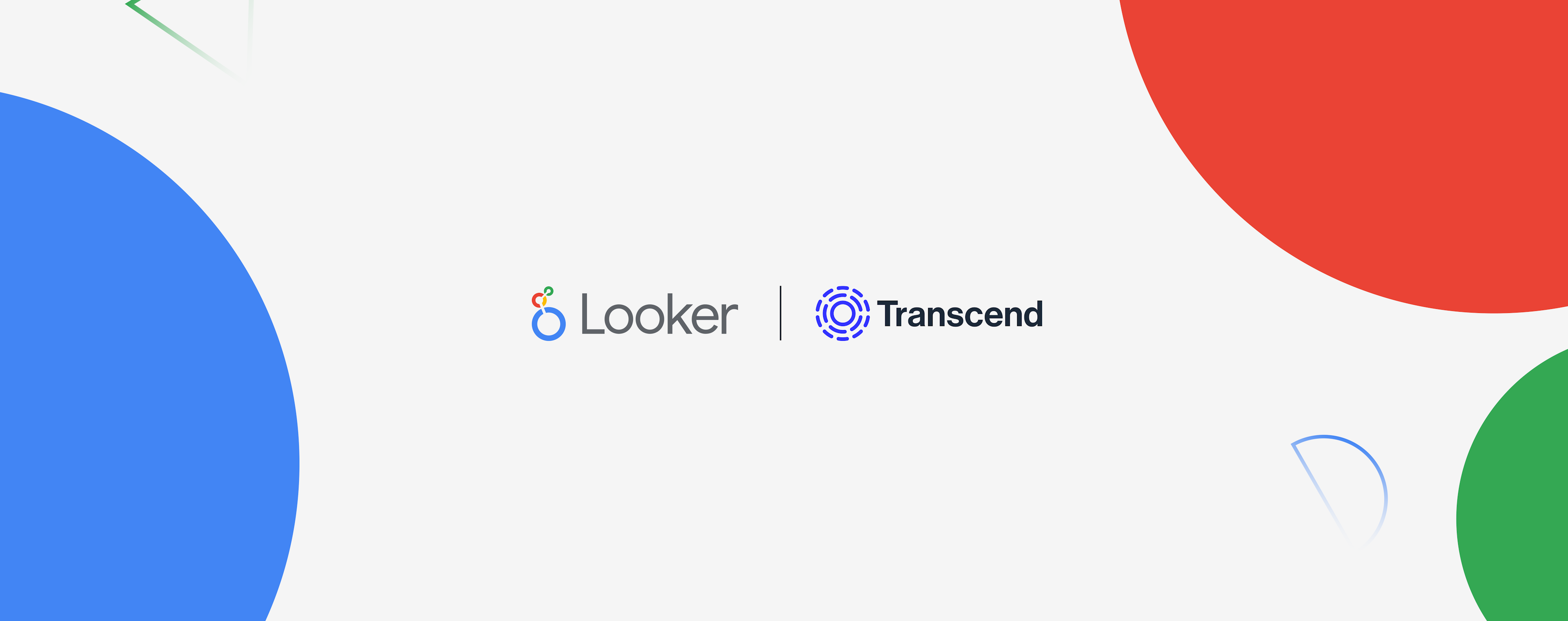 Looker and Transcend logos