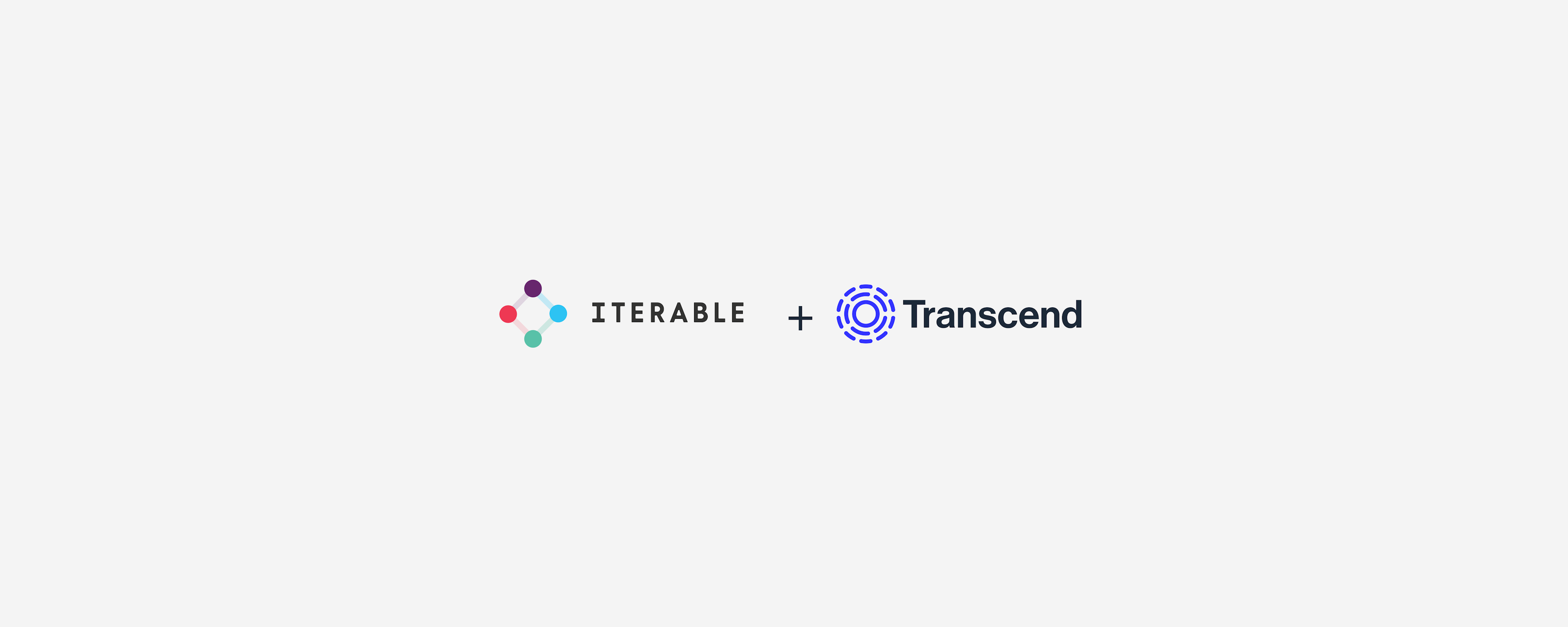 Iterable and Transcend logos