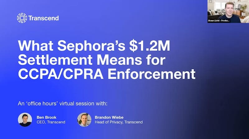What Sephora's $1.2M Settlement Means for CCPA/CPRA Enforcement